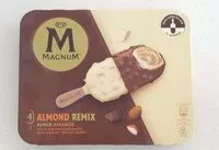 Amount of sugar in Magnum Glace Bâtonnet Amande Remix 4x85ml