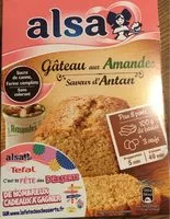 Amount of sugar in Gâteau aux amandes saveur d'Antan