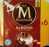 Amount of sugar in Magnum Almond-3,69€/1.7.22