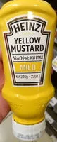 Amount of sugar in Heinz Yellow Mustard New York Deli Style Mild