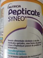 Amount of sugar in Pepticate Syneo