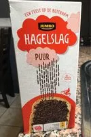 Amount of sugar in Hagelslag puur