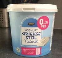 Amount of sugar in Yoghurt griekse stijl naturel