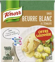 Amount of sugar in Knorr Sauce Liquide Beurre Blanc Offre Saisonnière 30cl