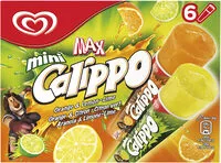 Amount of sugar in Mini Calippo Orange & Lemon-Lime