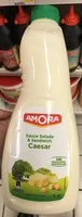 Amount of sugar in Amora Sauce Salade & Sandwich Ceasar 1L