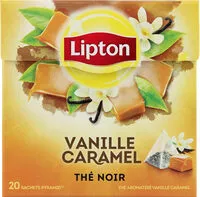Amount of sugar in Lipton Thé Vanille Caramel 20 Sachets