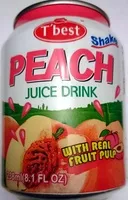 Amount of sugar in Peace Juice Drink With Real Fruit Pulp
