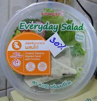 Salads with chicken