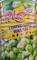 Amount of sugar in Costes green peas wasabi flavour