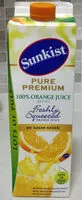 Amount of sugar in Pure premium freshly squeeze orange juice lit’s of pulp