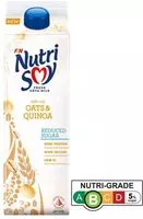 Amount of sugar in NutriSoy Fresh Soya Milk - Oats & Quinoa