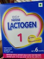 Amount of sugar in Lactogen 1
