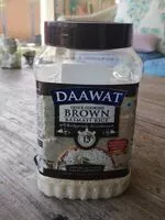 Sugar and nutrients in Daawat