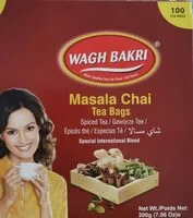 Amount of sugar in Masala Chai tea bags