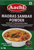 Amount of sugar in Madras Sambar Powder