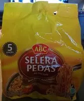 Amount of sugar in Mie ABC Selera Pedas Rasa Semur Ayam Pedas