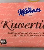 Amount of sugar in Kuvertüre Zartbitter Glasur