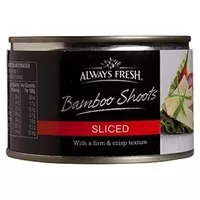 Canned drained bamboo shoots