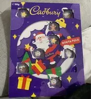 Amount of sugar in Cadbury advent calendar