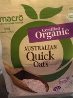 Amount of sugar in Australian Quick Oats
