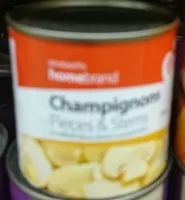 Canned champignons