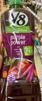 Amount of sugar in Purple power