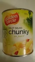 Canned fruit salad