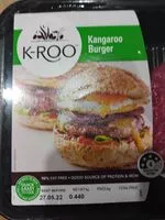 Amount of sugar in Kangaroo burger