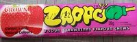 Sugar and nutrients in Zappo