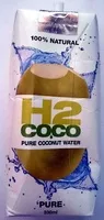 Amount of sugar in H2 Coco Pure Coconut Water