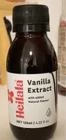 Amount of sugar in Vanilla Extract