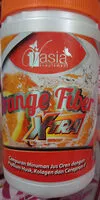 Amount of sugar in orange fiber xtra