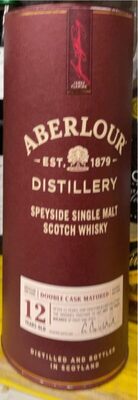 Sugar and nutrients in Aberlour