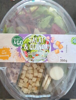 Salads with quinoa