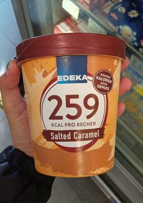 Salted caramel ice cream