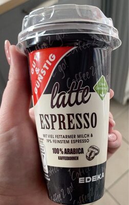 Latte espresso