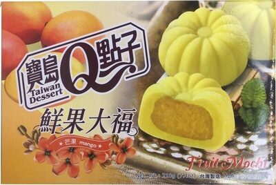 Sugar and nutrients in Taiwan dessert