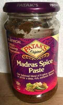 Madras spice paste