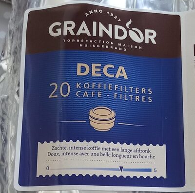 Decaffeinated coffee without sugar