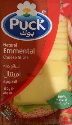 Emmental cheese slices