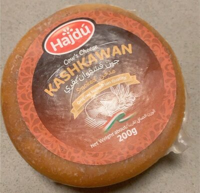 Sugar and nutrients in Hajdu smoked kashkaval cow s cheese