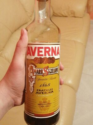 Sugar and nutrients in Averna