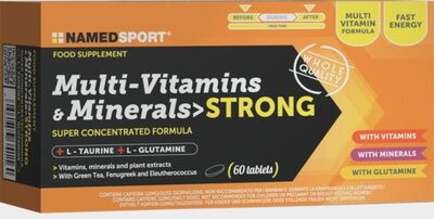 Sugar and nutrients in Namedsport superfiod